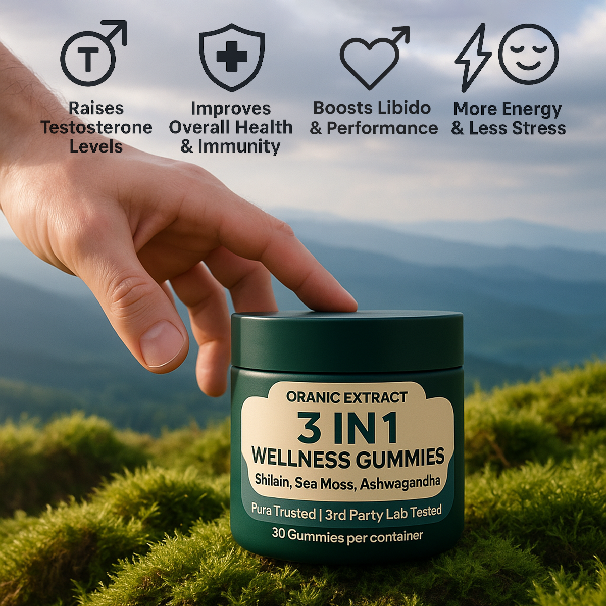 ORANIC EXTRACT™️ 3-in-1 Wellness Gummies
