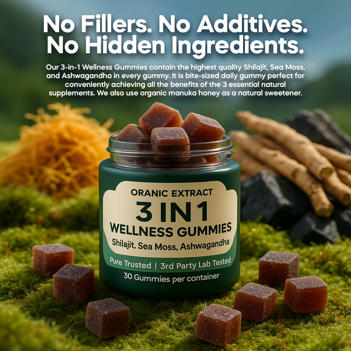 ORANIC EXTRACT™️ 3-in-1 Wellness Gummies