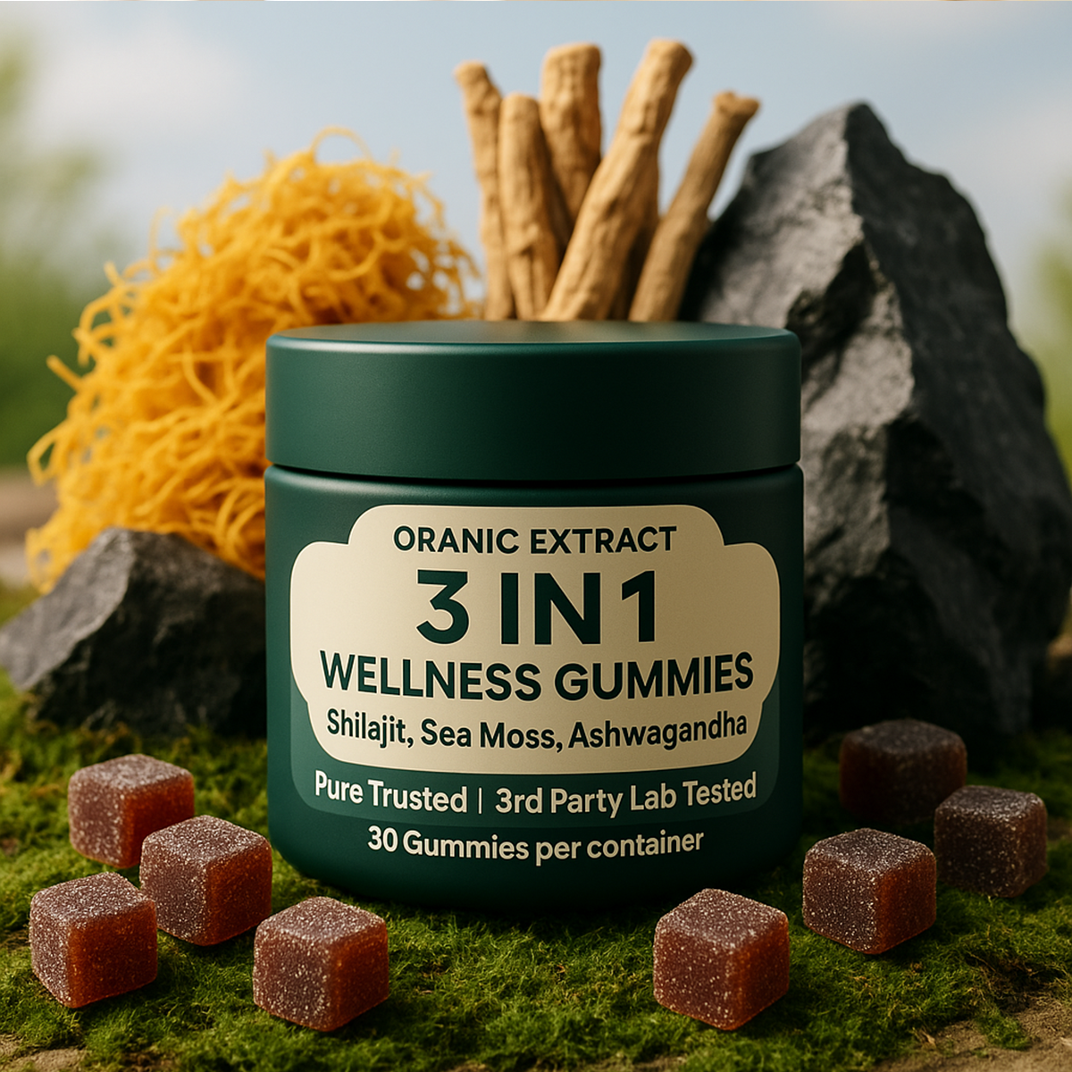 ORANIC EXTRACT™️ 3-in-1 Wellness Gummies